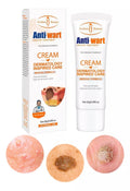 Crema dematologa para eliminar verrugas