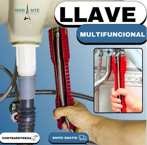 Llave multifuncional 8 en 1 🔥 OFERTA 2X1 🔥